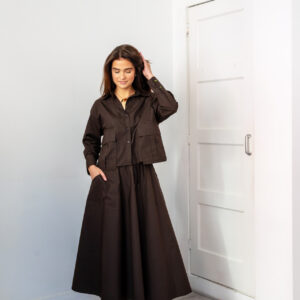 The PERFECT Berlin Blouse Brown