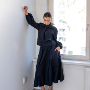 The PERFECT Aken Blouse Blue